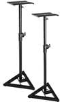 On Stage SMS6000 Studio Monitor Stands Pair  Front View